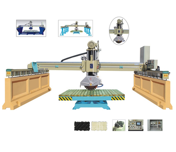 LZS-400型红外线导柱式切石机